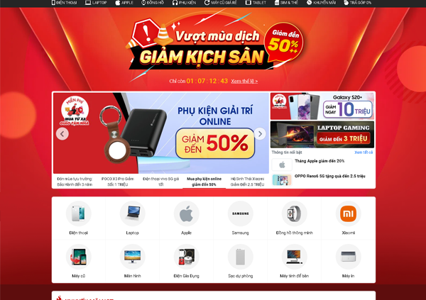Thiết kế web bán hàng chuyên nghiệp